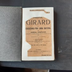 Preotul Girard si Educatiunea prin Limba Materna , Gabriel Compayre foto