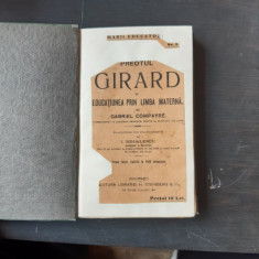 Preotul Girard si Educatiunea prin Limba Materna , Gabriel Compayre