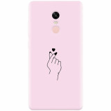 Husa silicon pentru Xiaomi Redmi Note 4, Simple Love