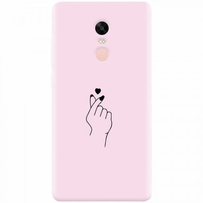 Husa silicon pentru Xiaomi Redmi Note 5A Prime, Simple Love