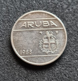 Aruba 25 centi cents 1988, America Centrala si de Sud