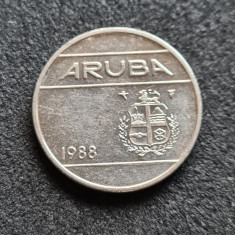 Aruba 25 centi cents 1988