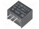 Convertor DC/DC 7,5W RECOM, Intrare 18-28VDC, Ieșire 15VDC, 0,5A