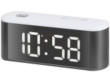 Ceas de masa cu alarma, termometru EC883 alb Trevi