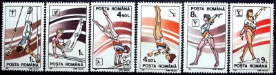 1991 - Gimnastica, serie neuzata foto