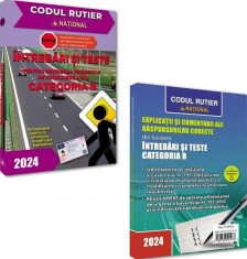 Intrebari si teste pentru obtinerea permisului de conducere auto. Categoria B - National