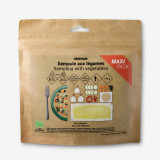 M&acirc;ncare liofilizată vegetariană bio - griș cu legume Maxi pack 150g, Forclaz