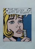 Roy Lichtenstein - The Melody Haunts My Reverie (Reverie), litografie originala