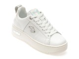 Pantofi sport REPLAY albi, GWZ5O, din piele naturala