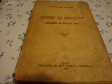 Ioan Colfescu Delaturda - Spirit si materie . Eroismul in viata de stat - 1935