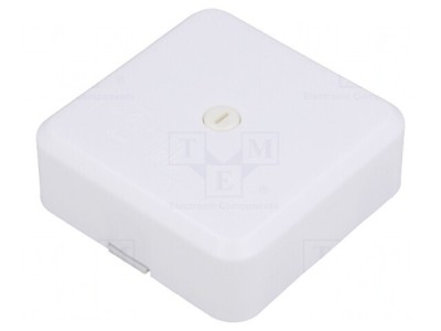 Cutie de Conexiuni IP30 78x78x27mm Gri foto