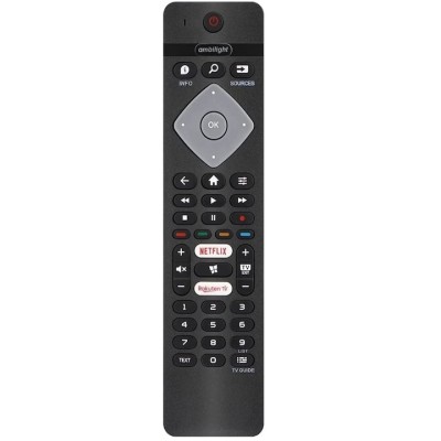 Telecomanda universala pentru Philips LED/LCD Smart TV 398GR10BEPHN, neagra foto
