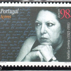 PORTUGALIA Azore 1996, EUROPA CEPT, Femei Celebre, serie neuzată, MNH