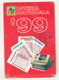 bnk cld Calendar de buzunar - 1999 - Loteria Nationala