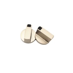 Set 2 butoane aragaz universal, JENUOS&reg;, aliaj zinc, 6mm, 39mm * 18mm