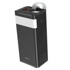 Acumulator extern HOCO J86 Powermaster, 40000 mA, Power Delivery (PD) - Quick Charge 3.0, 22.5W, Negru