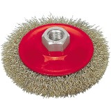 Vorel 06973 - Perie disc 115x- mm fir ondulat metal