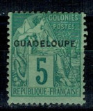 Guadeloupe 1891 - Mi 15 nestampilat