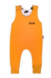 Salopeta de bumbac 100% (181024) Colectia &quot;Big Trucks&quot; 2021 Galbena Marimea 62