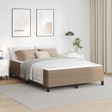 vidaXL Pat Altele Cappuccino 140 x 200 cm Piele artificială