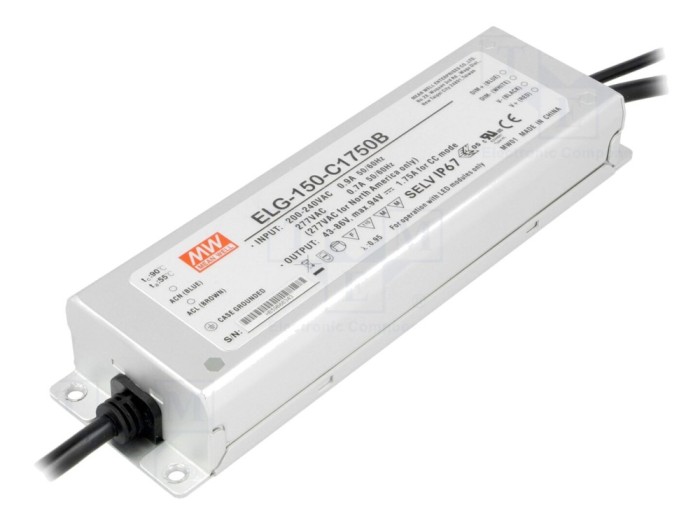 Alimentator LED 150W 43-86VDC