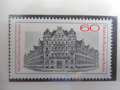 Serie timbre nestampilate Germania Berlin Vest MNH Berlin West foto