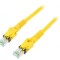 Patch Cord S/FTP Cat6a 10m Galben