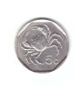 Moneda Malta 5 cents/centi 1991, stare buna, curata, Europa, Cupru-Nichel