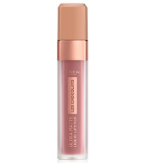 Ruj lichid ultra mat rezistent la transfer L Oreal Paris INFAILLIBLE Les Chocolats, 842 Candy Man foto