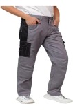 Pantaloni de lucru pentru bărbați, cargo, cu buzunare interioare la genunchi, camuflaj