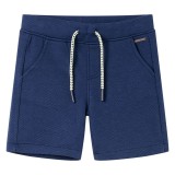 Cumpara ieftin Pantaloni scurți pentru copii cu șnur, albastru &icirc;nchis, 104