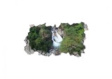 Cumpara ieftin Autocolant decorativ, Gaura in perete, Natura si peisaje, Multicolor, 85 cm, 2680ST-3, Oem
