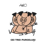 Cei trei purcelusi - Povesti desenate, de copii colorate - Povestela Ofir