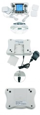 Aparat masaj, EMS TENS, 20 nivele stimulare electrica, nervi muschi, relaxare