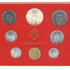 SV * Vatican SET MONETARIE 1971 include 500 LIRE ARGINT