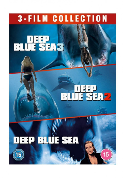 Filme Deep Blue Sea Trilogy DVD Originale si Sigilate