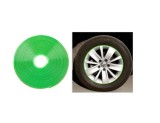 Protectie Jante Auto Verde, Banda Dublu Adeziva ALM, 8m, Universal 22inch