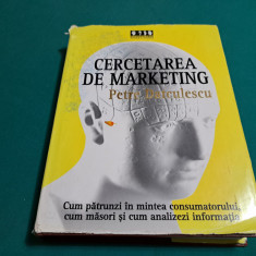 CERCETAREA DE MARKETING * PETRE DATCULESCU / 2006 *