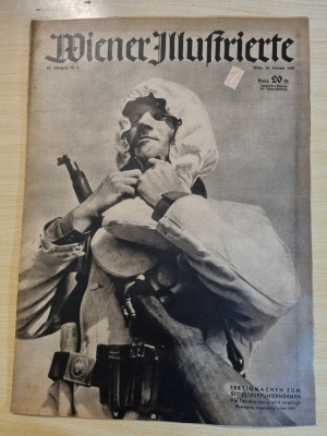 revista nazista austria 10 februarie 1943-art. foto de pe front,razboiul mondial foto