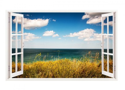 Sticker decorativ, Ocean 3D, 85 cm, 163STK foto