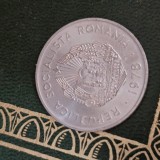 Romania 5 lei 1978 , detalii , luciu