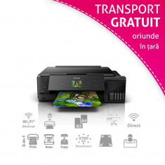 Multifunctionala Epson L7180, Wi-Fi, A3 color, CISS, slotSD, duplex automat foto