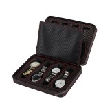 Cumpara ieftin Caseta Transport Ceasuri 8 Spatii Carbon