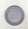 Bnk mnd Algeria 10 dinari 1992 , bimetal , fauna, Africa