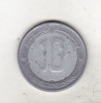 bnk mnd Algeria 10 dinari 1992 , bimetal , fauna foto