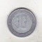 bnk mnd Algeria 10 dinari 1992 , bimetal , fauna