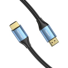 Cablu video Vention, HDMI(T) la HDMI(T), 1m, rezolutie maxima 4K la 60Hz/1080p la 60Hz, conectori auriti, cupru, invelis PVC, negru, &quot;ALHSF&quot; (timbru v