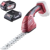 Raider RDP-SGSS20 + RDP-R20 - Masina de tuns gard viu 20 cm + Set 1 acumulator si incarcator Li-Ion 20 V 4 Ah