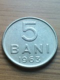 Moneda Romania 5 bani 1963, Nichel