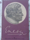 Enescu - Andrei Tudor, Editura de Stat 1956, Carte Arta Muzicala, Biografie, Limba Romana, 74 Pagini
